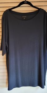 NWT J.Jill Wearever Navy Top